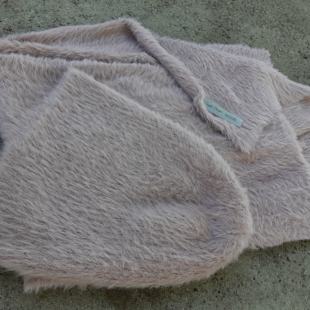 NWOT Charlie Paige Blush Pink SOFT Scarf & Hat - Picture 8 of 8